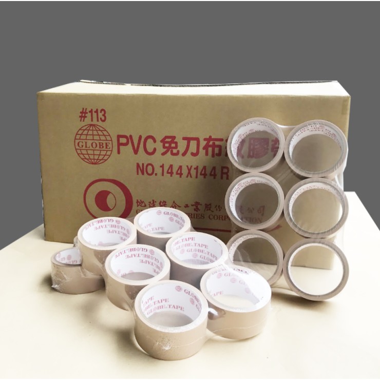 地球牌-PVC可撕膠帶 (144) ( 48mmX14Y)